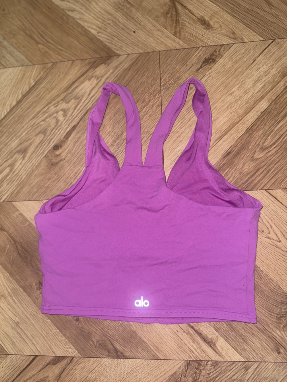 ALO Yoga Women's Strappy Tank Top in Purple
